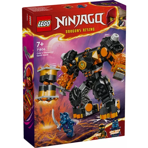 Lego NINJAGO® 71806 Coleov elementarni zemljani robot