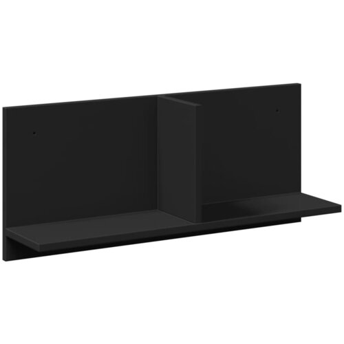 Maison Chic Stenska omarica - Zidna omarica 70x16,5x30 cm črna inženirski les iu257, (22062420) Slike