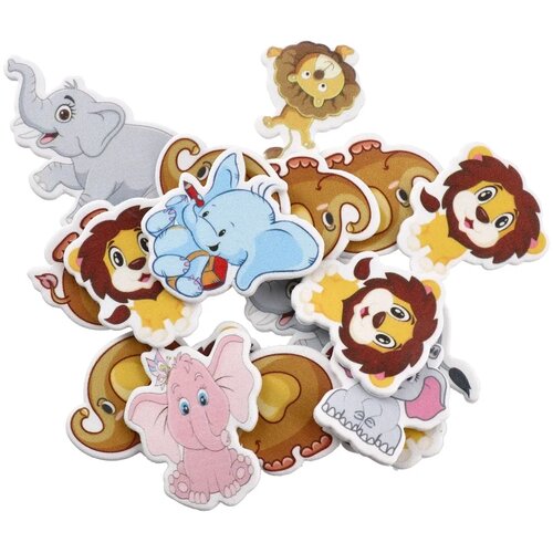 Junior Crafty shapes, kraft dekoracija, životinje, miks Cene