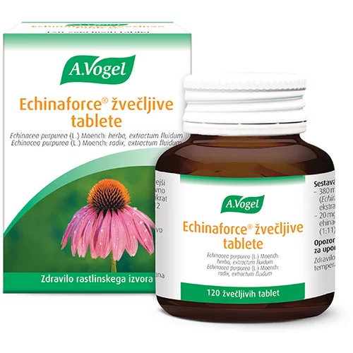  Echinaforce, žvečljive tablete