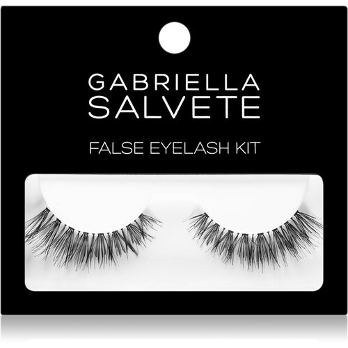 Gabriella Salvete false Eyelashes nijansa Black darovni set umjetne trepavice 1 par + ljepilo za umjetne trepavice 1 g Cijene