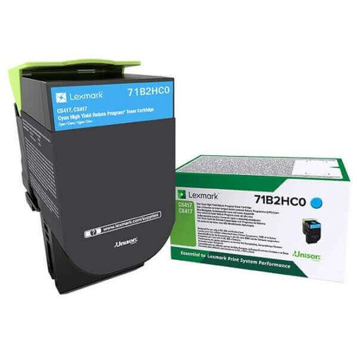Lexmark 71B2HC0 toner cartridge 1 pc(s) Original Cyan Cijene