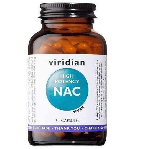 Viridian Nutrition Visoko potenciran NAC Viridian (60 kapsul) Cene