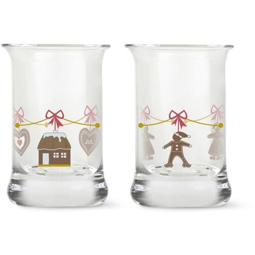 Holmegaard Kozarci v kompletu 2 ks za viski 30 ml Christmas – Cene
