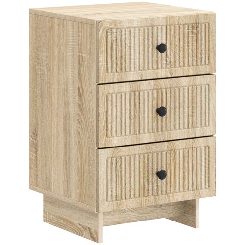 vidaXL Noćni ormar Hrast sonoma 43 x 41 x 66 5 cm Konstruirano drvo - Hrast sonoma Cene