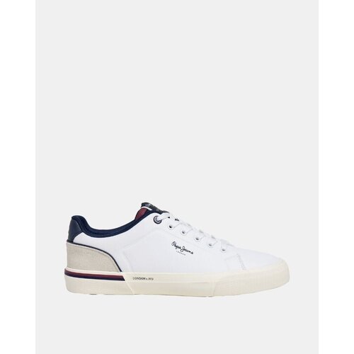 PepeJeans Nizke superge PMS300011 KENTON CAMPUS M Bela Cene