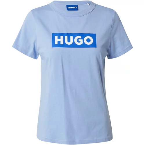 Hugo Majica 'Classic' plava / golublje plava / bijela