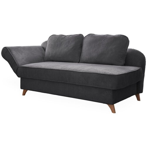 Miuform Siva ležaljka od samta (s lijevim kutom) Chic Charlotte &amp;ndash; Slike