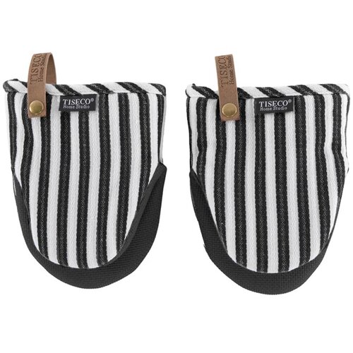 TISECO Set kuhinjska prijemalka Yinte 14x18cm / črn / 2 kos / bombaž, poliester, (5000198291) Slike