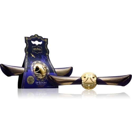 Mad Beauty Harry Potter Snitch vlažilni balzam za ustnice DUO paket 20 ml Slike