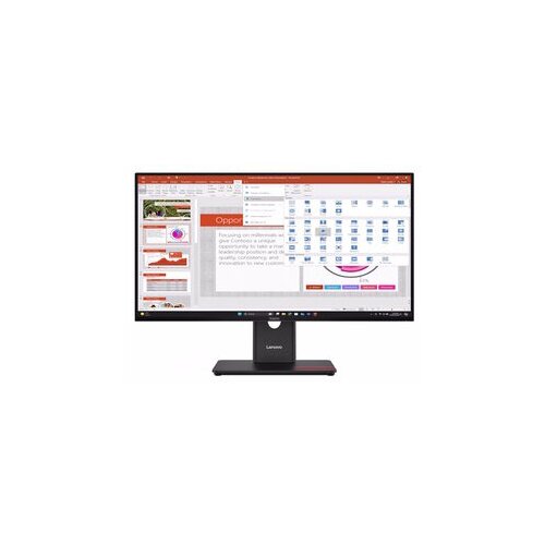 Lenovo Monitor ThinkVision T27-40 27", IPS, FHD, 120Hz, 4ms, HDMI, DP, VGA, 4xUSB, 1xUSB-C, Swivel, Pivot, zvučnici Cene