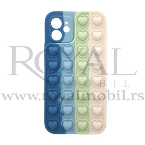  silikonska futrola bubble heart za iphone 12 pro max (6.7) No5 Slike