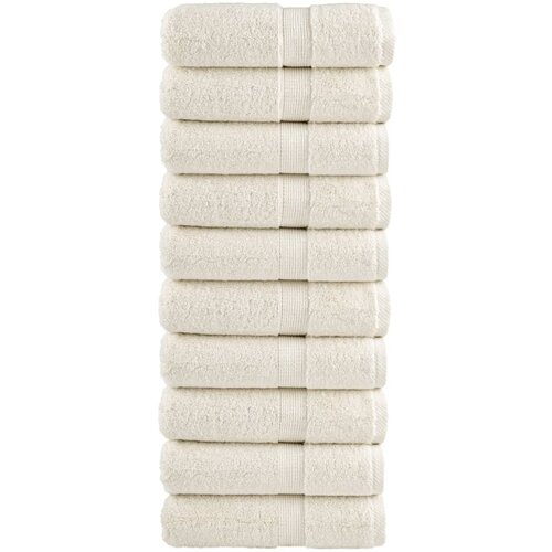 Premium ručnici za pranje SOLUND 10 kom. krem boje 30x30 cm 600 g/m&sup2; Cijene