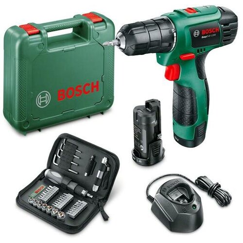 Bosch akumulatorska bu&amp;scaron;ilica/odvijač easydrill 1200 (12 v, 1,5 ah, 2 baterije, 0 okr/min - 1.650 okr/min) + bauhaus jamstvo 5 godina na uređaje na električni ili motorni pogon Slike