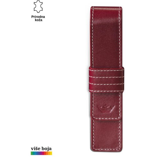 PRINC LEATHER Futrola za jednu olovku &Scaron;tep, Bordo Cene
