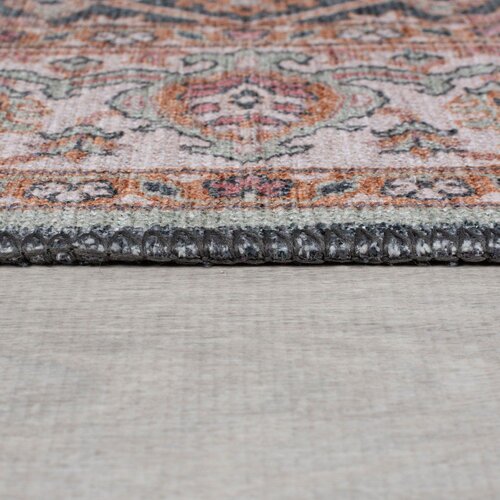 Flair Rugs Rožnat pralen tekač 60x230 cm Briony Traditional &amp;ndash; Slike
