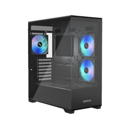  Kućište Raidmax Infinita i801 Glass/3 x ARGB/Crni/I801TBF Cene