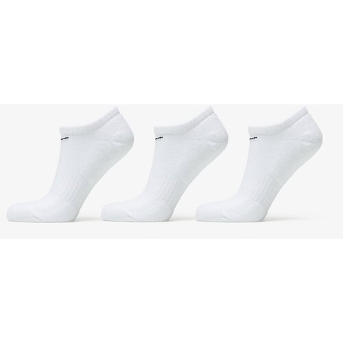 Nike Nogavice Everyday Cushioned Training No-Show Socks 3-Pack White/ Black M Slike