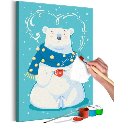  Slika za samostalno slikanje - Hot Chocolate Lover 40x60 Cene