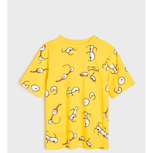 Sinsay Pamučna oversize majica s printom The Simpsons Cijene