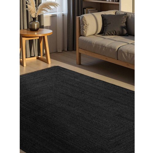 Hanse Home Črna obojestranska/ročno tkana preproga iz jute 200x300 cm Juno &amp;ndash; Slike