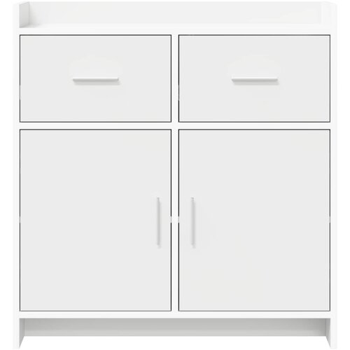  Kreveta Bijela 75 x 36 x 80 cm Konstruirano drvo Slike