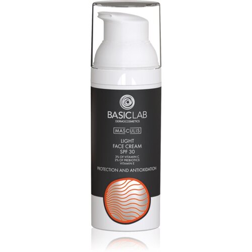 BasicLab Dermocosmetics Masculis lahka dnevna krema za moške SPF 30 50 ml Cene