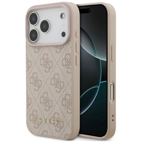  maska guess hardcase 4G big logo za iphone 17 pro/ 18 pro roze zlatna Cene
