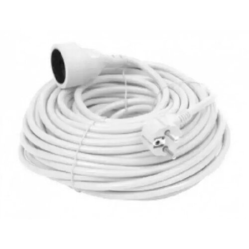 Gembird Produžni kabl, 1 utičnica (3x1.5mm), 20m, beli (SPG1-B-20) Slike