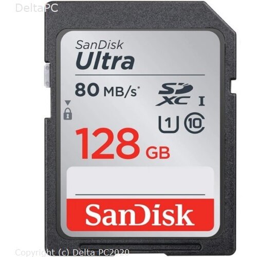 MEM SD 128GB Sandisk Ultra Slike