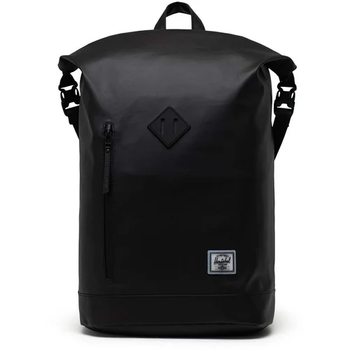 Herschel Nahrbtnik Roll Top Backpack črna barva