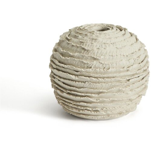 Kave Home Krem keramička ručno izrađena vaza (visina 15,5 cm) Evania &amp;ndash; Slike