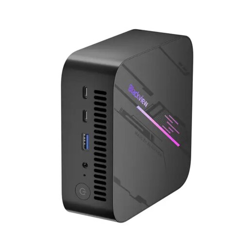 Blackview MP100 Mini PC, AMD Ryzen&trade; 5 7430U, 16GB DDR4, 512GB, AMD Radeon Graphics, Wi-Fi 6, bluetooth 5.2, DP/HDMI, 4xUSB-A Gen1, 2x USB 3.1 Gen2, 2xUSB-C, 1xLAN, Win11Pro Cijene