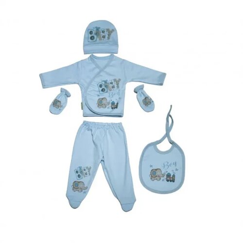 IVONA NEW ivona set "Tufi"(5 delova),dečak,56(0-3M) Cijene