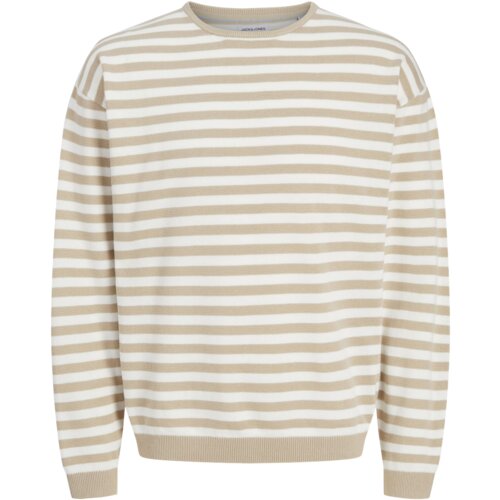 Jack & Jones muški džemper 12269031, Belo-bež Cene