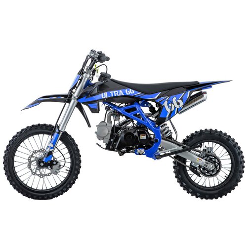 Cross motor na bencin ULTRA 66 125cc - modra Slike