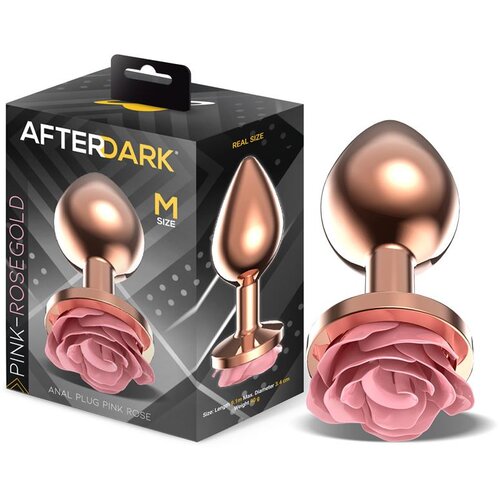 After Dark 2024 Analni Čep After Dark With Rose Pink-rosegold (m) Cene