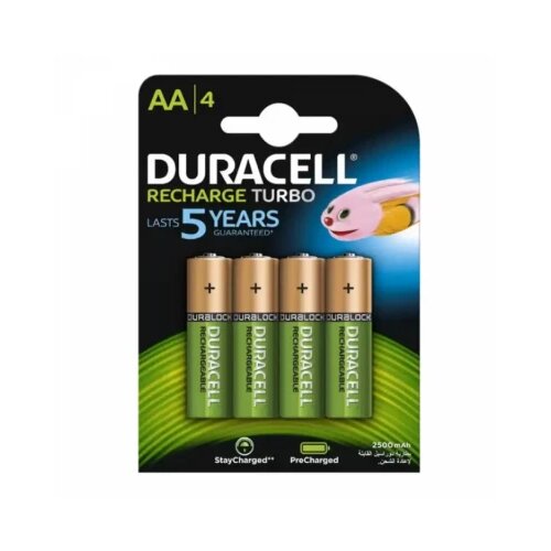 Duracell punjiva baterija aa 2500mAh 4/1 pak Cene