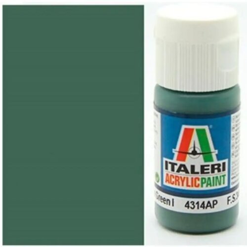 Italeri Flat Medium Green (4314AP) - Mat srednje zelena maketarska boja 20ml Cene