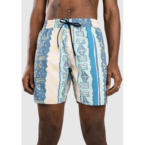 Volcom Lido Print Trunk 17 Boardshorts crete blue Cene