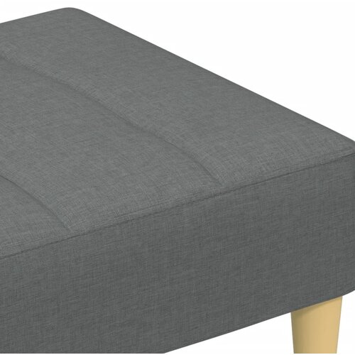  Tabure tamnosivi 77x55x31 cm od tkanine Slike