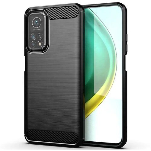  Gumijasti / gel etui Carbon za Xiaomi Mi 11i / Poco F3 - črni Slike