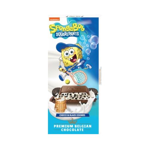 SPONGE BOB čokoladnicrni keks 80G Cene