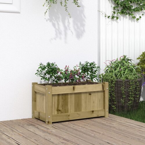 vidaXL Vrtna sadilica 60x31x31 cm od impregnirane borovine Cijene