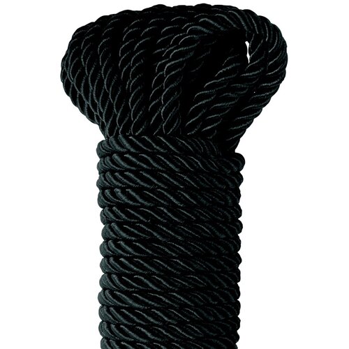 Pipedream Feti&amp;scaron; svilena vrv - Shibari vrv - 10 m (črna) Slike