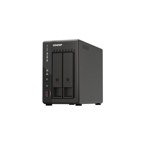 Qnap NAS 2 2 utora za Celeron J6412 4x2,6 GHz, 8 GB RAM-a, 2x2500 Mbps, 2xHDMI1.4b, 2xUSB3.2Gen2, 2xM.2 2280 PCIe utor- TS-253E-8G Cijene