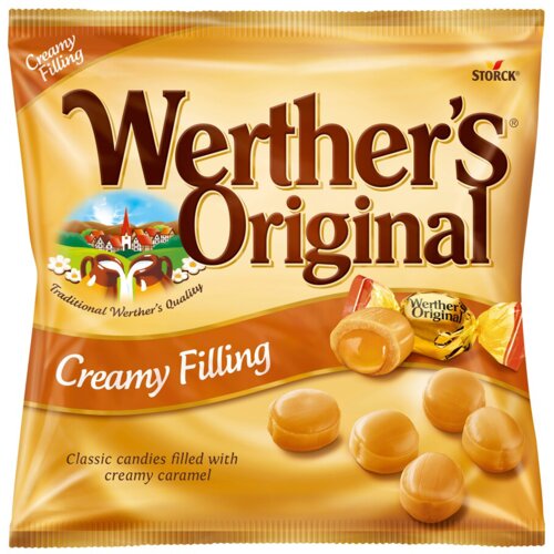 Storck bombone Werther&amp;#039;s Original, Kremasto punjenje, 80g Slike