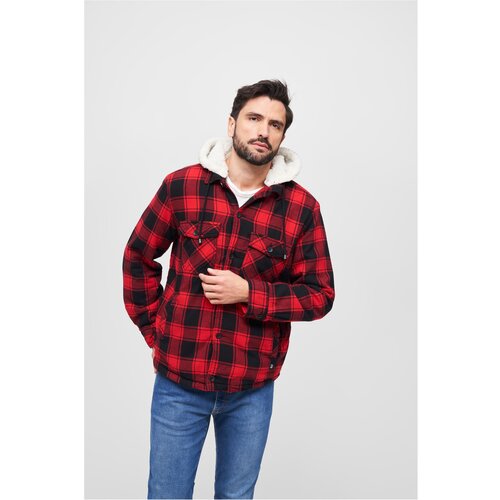 Brandit Hooded jacket red/black Cijene