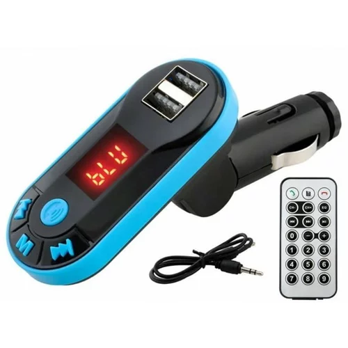  Auto FM transmiter SD bluetooth 2x USB punjač