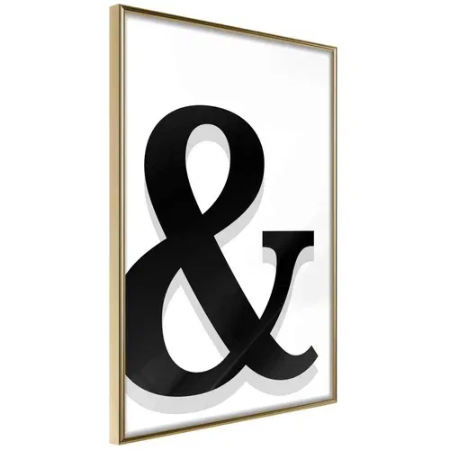  Poster - Ampersand's Shadow 40x60